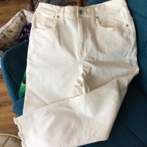 Madewell crop jeans size 27